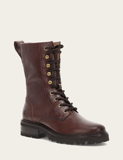 Women's Bourbon Olivia Combat Boots | Frye Bourbon