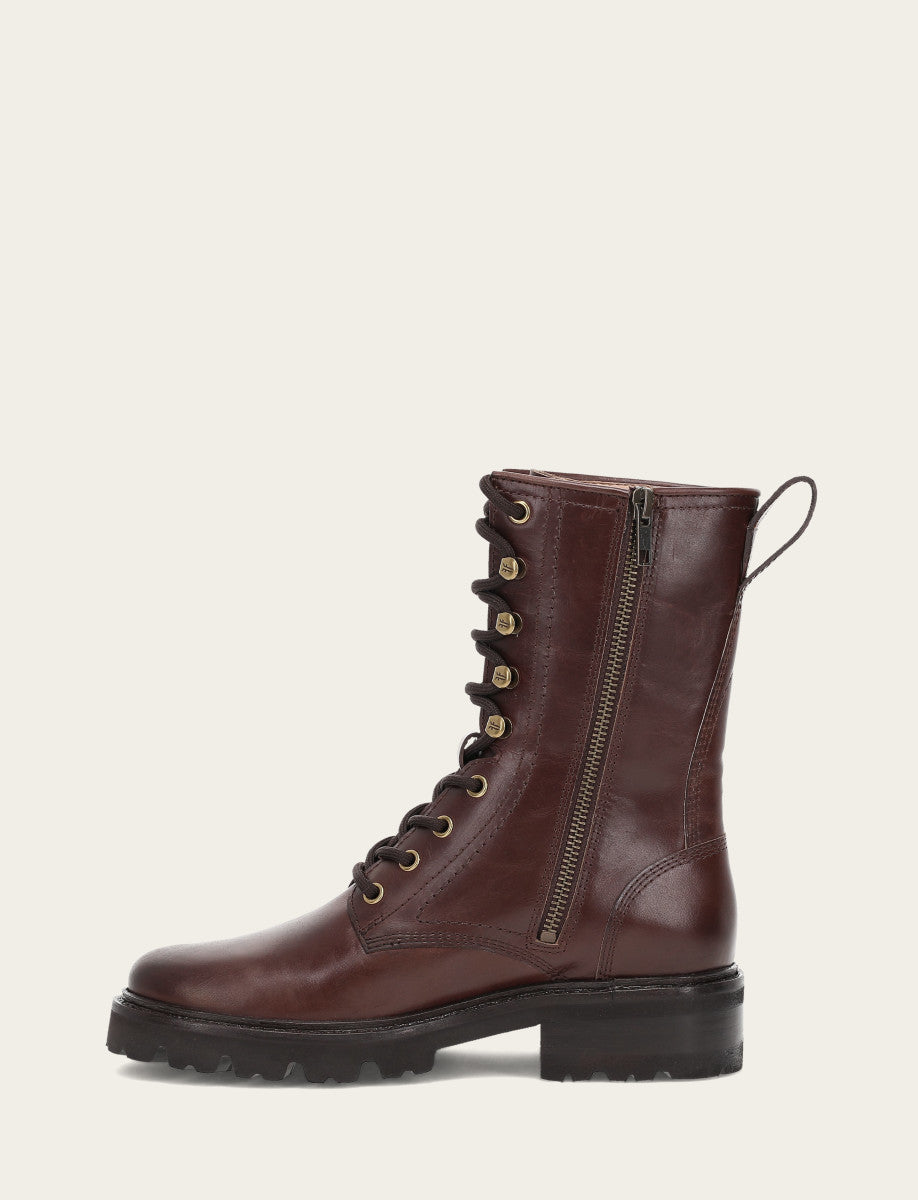 Women's Bourbon Olivia Combat Boots | Frye Bourbon