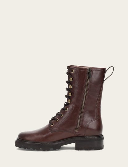 Women's Bourbon Olivia Combat Boots | Frye Bourbon