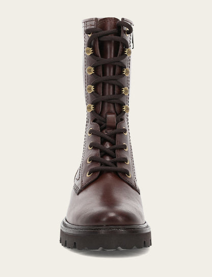 Women's Bourbon Olivia Combat Boots | Frye Bourbon
